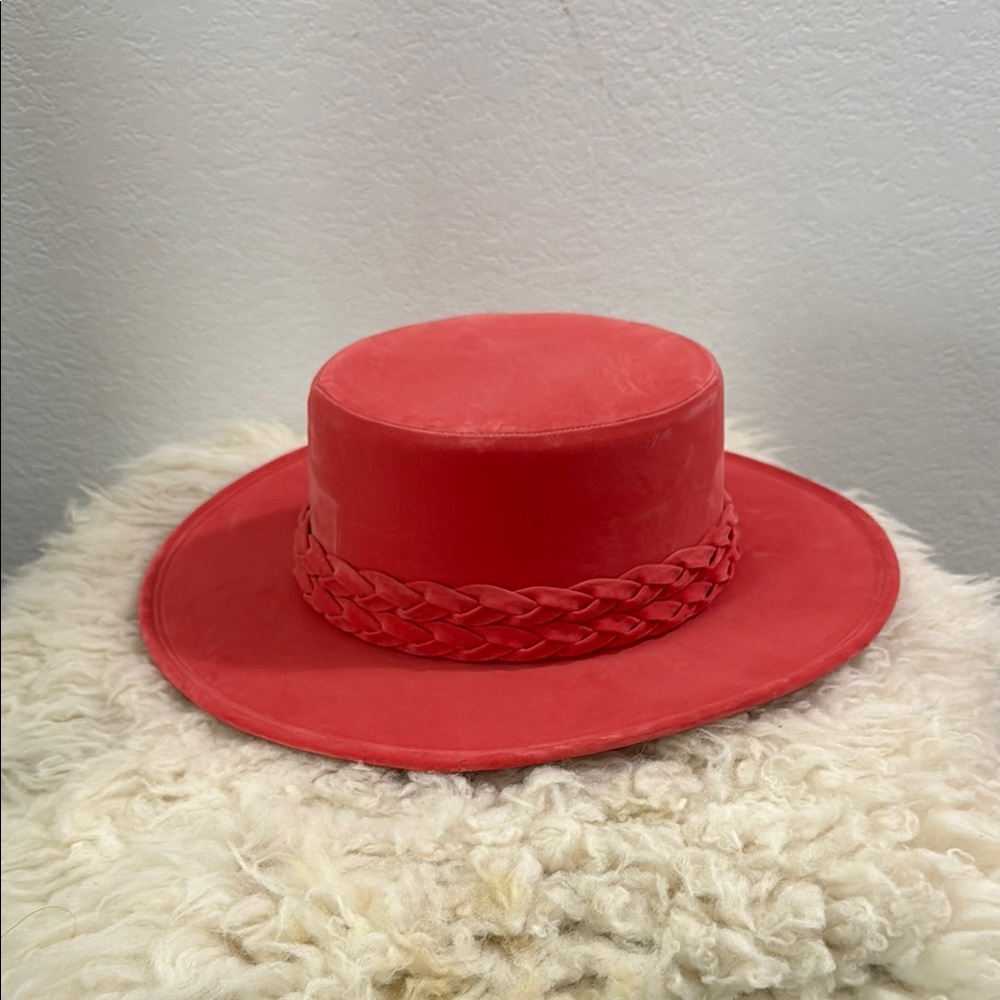 Elegant Red Women's Hat